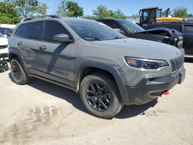 1C4PJMBNXKD437284 - 2019 JEEP CHEROKEE TRAILHAWK GRAY photo 4