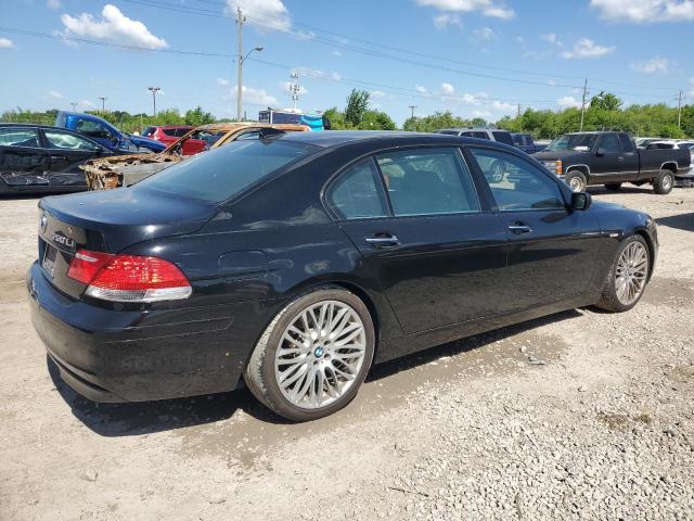 WBAHN83518DT85788 - 2008 BMW 750 LI BLACK photo 3