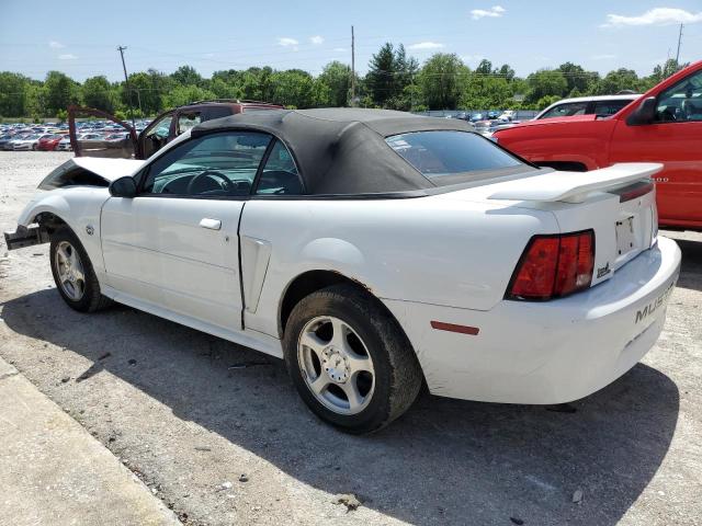 1FAFP44484F112788 - 2004 FORD MUSTANG WHITE photo 2