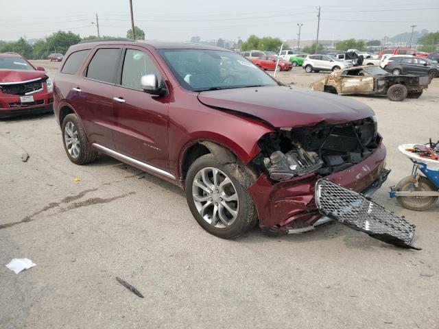 1C4RDJEG0HC725471 - 2017 DODGE DURANGO CITADEL RED photo 4