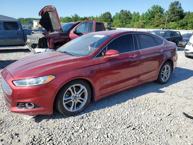 3FA6P0SU9GR349549 - 2016 FORD FUSION TITANIUM PHEV RED photo 1