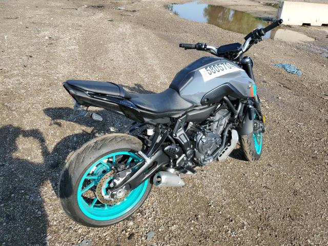 JYARM32E7NA006414 - 2022 YAMAHA MT07 GRAY photo 4