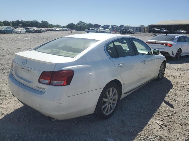 JTHBH96S665036378 - 2006 LEXUS GS 300 WHITE photo 3