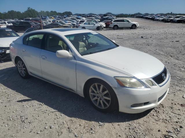 JTHBH96S665036378 - 2006 LEXUS GS 300 WHITE photo 4