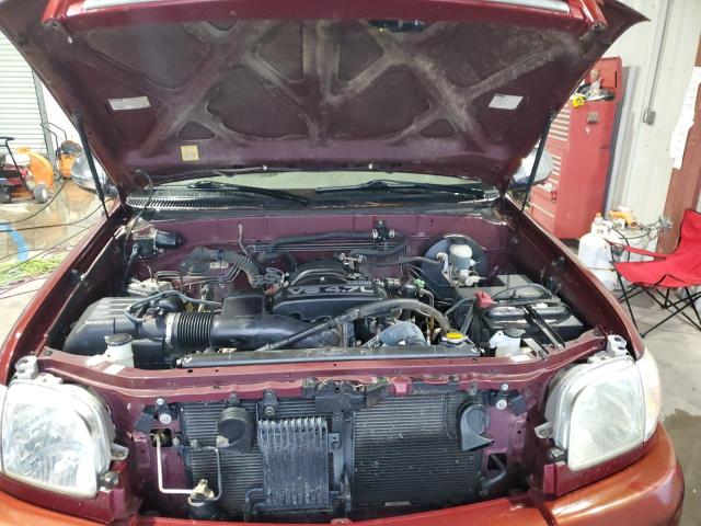 5TBBT44185S464855 - 2005 TOYOTA TUNDRA ACCESS CAB SR5 BURGUNDY photo 11