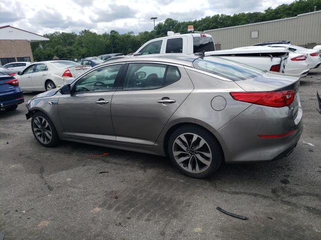 5XXGR4A67FG506513 - 2015 KIA OPTIMA SX GRAY photo 2