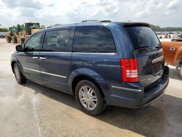 2A8HR64X08R691933 - 2008 CHRYSLER TOWN & COU LIMITED BLUE photo 2