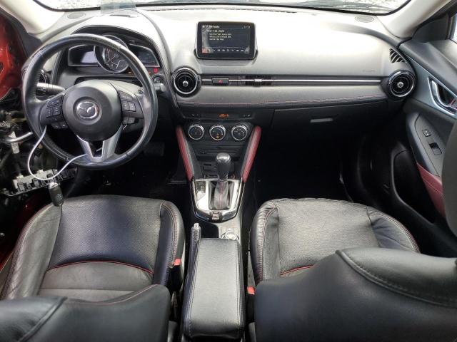 JM1DKBD71G0104389 - 2016 MAZDA CX-3 GRAND TOURING BURGUNDY photo 8