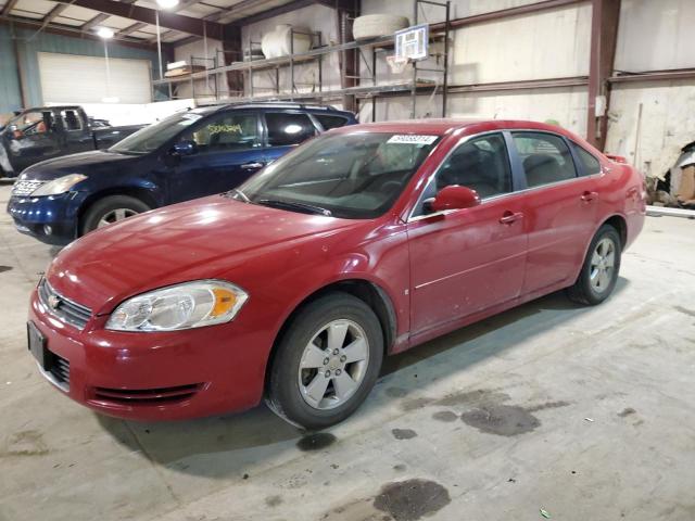 2G1WT58K989283075 - 2008 CHEVROLET IMPALA LT RED photo 1