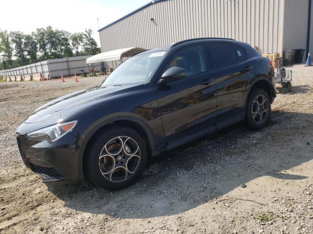 ZASPAJAN6M7D05325 - 2021 ALFA ROMEO STELVIO SPORT Schwarz Foto 1