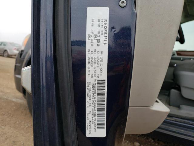 2A8HR54119R525489 - 2009 CHRYSLER TOWN & COU TOURING ლურჯი ფოტო 13