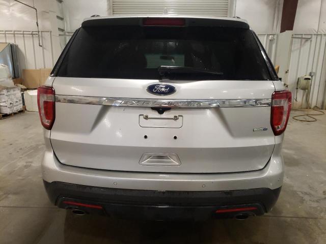 1FM5K8B84GGC36682 - 2016 FORD EXPLORER SILVER photo 6