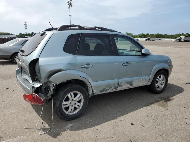 KM8JN72D46U415480 - 2006 HYUNDAI TUCSON GLS TURQUOISE photo 3