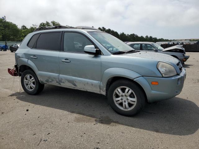 KM8JN72D46U415480 - 2006 HYUNDAI TUCSON GLS TURQUOISE photo 4