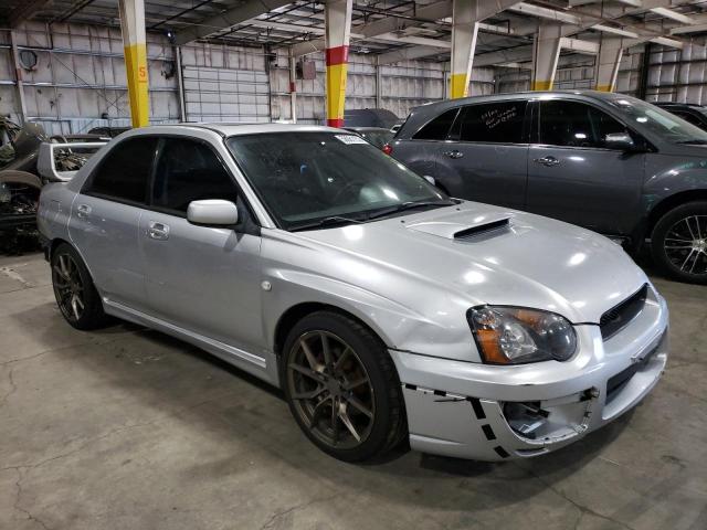 JF1GD29644G509470 - 2004 SUBARU IMPREZA WRX SILVER photo 4