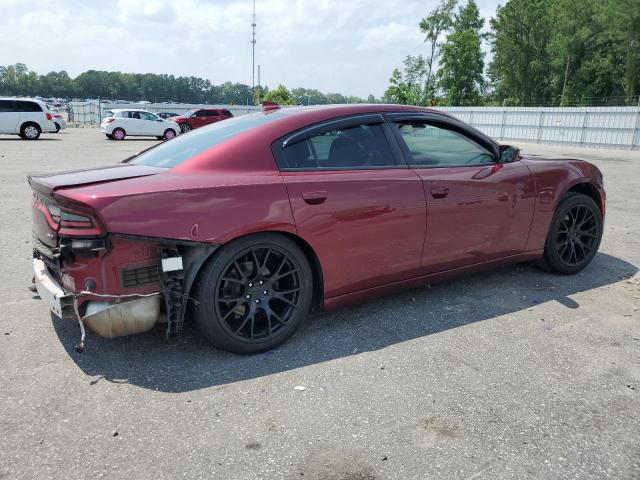 2C3CDXHG9JH201246 - 2018 DODGE CHARGER SXT PLUS MAROON photo 3