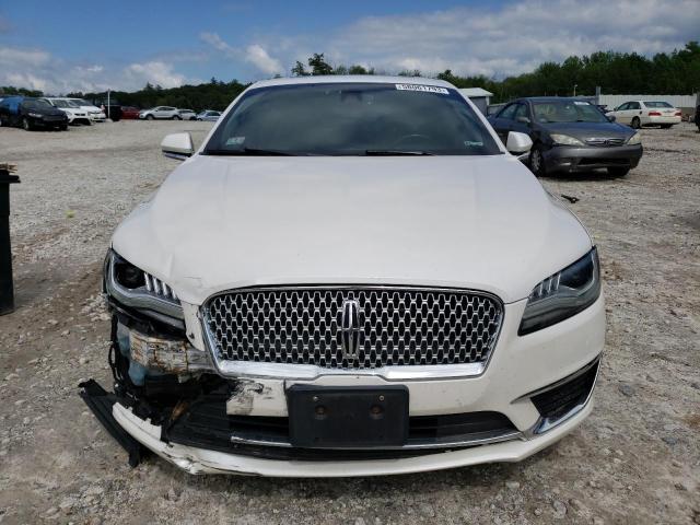 3LN6L5F99HR637545 - 2017 LINCOLN MKZ RESERVE WHITE photo 5