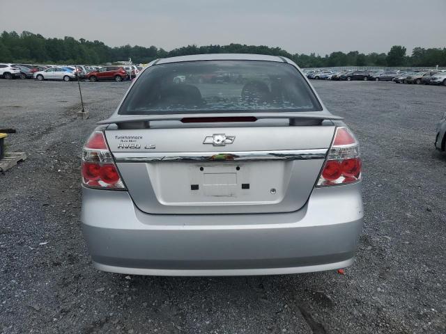 KL1TD56678B151726 - 2008 CHEVROLET AVEO BASE Gümüş foto 6