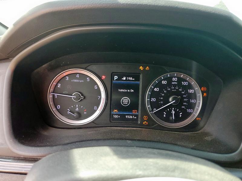 5NPE34AF3JH707363 - 2018 HYUNDAI SONATA SPORT BLACK photo 9