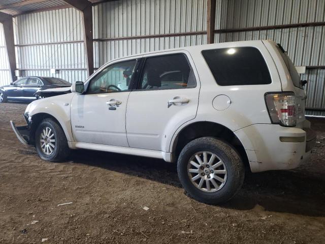 4M2CU97138KJ36671 - 2008 MERCURY MARINER PREMIER WHITE photo 2