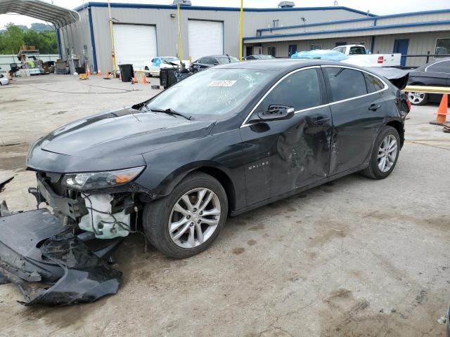 1G1ZD5ST9JF193580 - 2018 CHEVROLET MALIBU LT BLACK photo 1