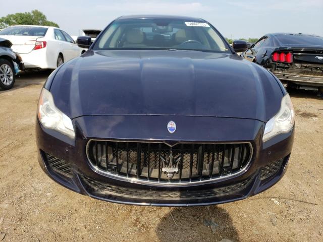 ZAM56RRA1E1095086 - 2014 MASERATI QUATTROPOR S BLUE photo 5