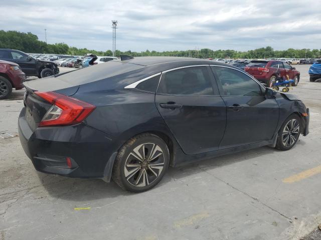 19XFC1F7XGE013092 - 2016 HONDA CIVIC EXL BLACK photo 3