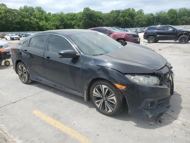 19XFC1F7XGE013092 - 2016 HONDA CIVIC EXL BLACK photo 4