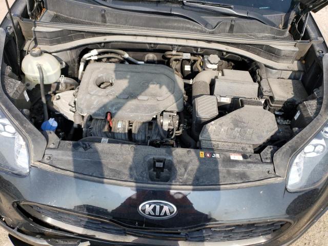 KNDP6CAC4L7769541 - 2020 KIA SPORTAGE S BLACK photo 12