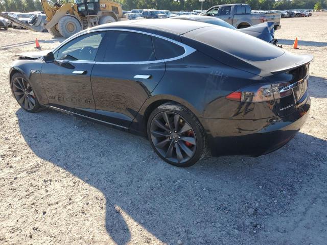 5YJSA1E44GF139695 - 2016 TESLA MODEL S 黑色 照片 2
