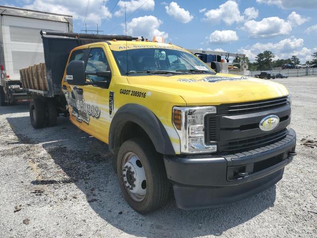 1FD0W4HTXKEG88238 - 2019 FORD F450 SUPER DUTY YELLOW photo 4