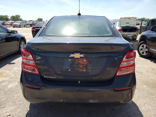 1G1JB5SB4K4149011 - 2019 CHEVROLET SONIC LS GRAY photo 6