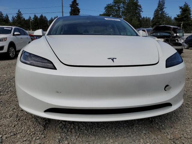 5YJ3E1EA8RF873029 - 2024 TESLA MODEL 3 Белый фото 5