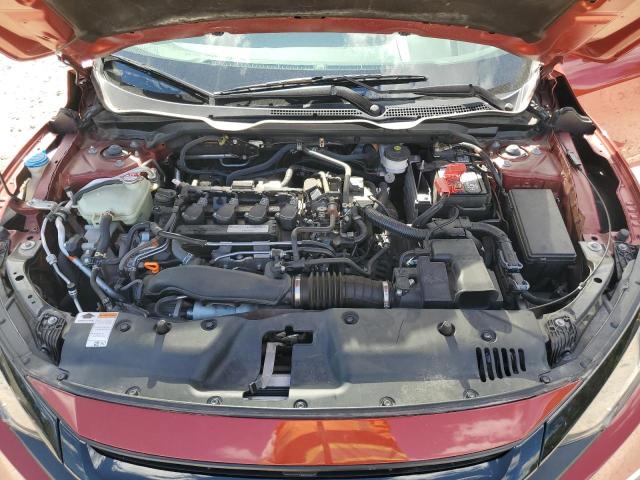 19XFC1F37KE016960 - 2019 HONDA CIVIC EX RED photo 11