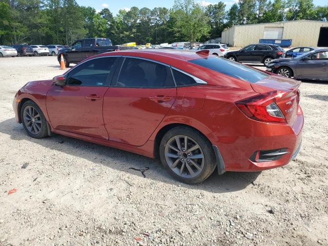 19XFC1F37KE016960 - 2019 HONDA CIVIC EX RED photo 2