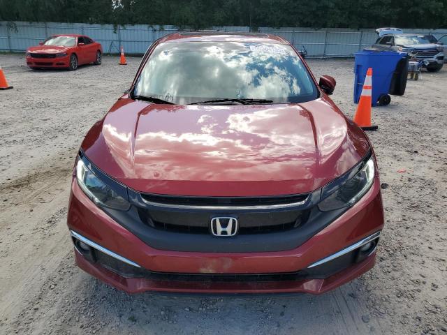 19XFC1F37KE016960 - 2019 HONDA CIVIC EX RED photo 5