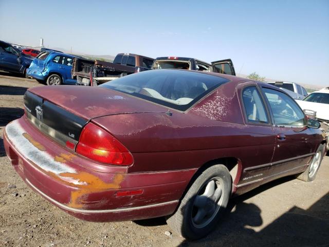 2G1WW12M7T9259876 - 1996 CHEVROLET MONTE CARL LS MAROON photo 3