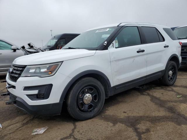 1FM5K8AR8JGC95414 - 2018 FORD EXPLORER POLICE INTERCEPTOR 白色 照片 1