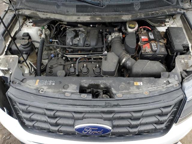 1FM5K8AR8JGC95414 - 2018 FORD EXPLORER POLICE INTERCEPTOR 白色 照片 12