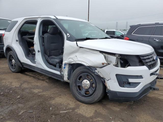 1FM5K8AR8JGC95414 - 2018 FORD EXPLORER POLICE INTERCEPTOR 白色 照片 4