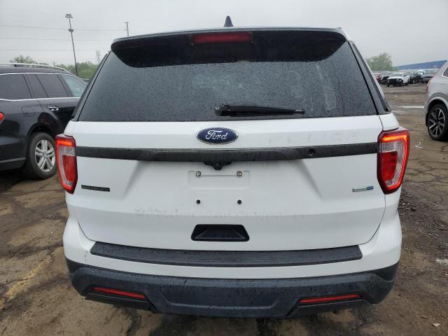 1FM5K8AR8JGC95414 - 2018 FORD EXPLORER POLICE INTERCEPTOR 白色 照片 6