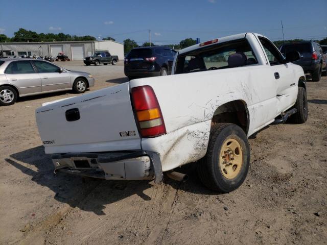 1GTGC24U31Z105420 - 2001 GMC NEW SIERRA C2500 WHITE photo 4