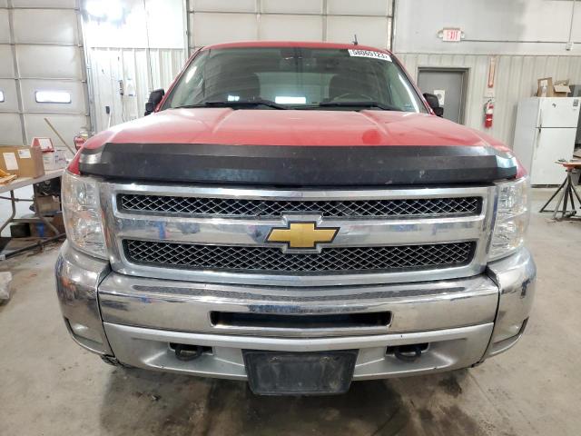 3GCPKSE78DG121287 - 2013 CHEVROLET SILVERADO K1500 LT RED photo 5