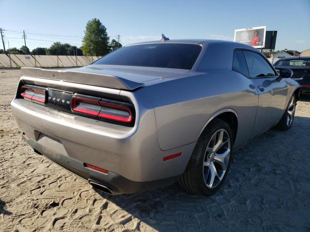 2C3CDZAGXGH290484 - 2016 DODGE CHALLENGER SXT SILVER photo 4