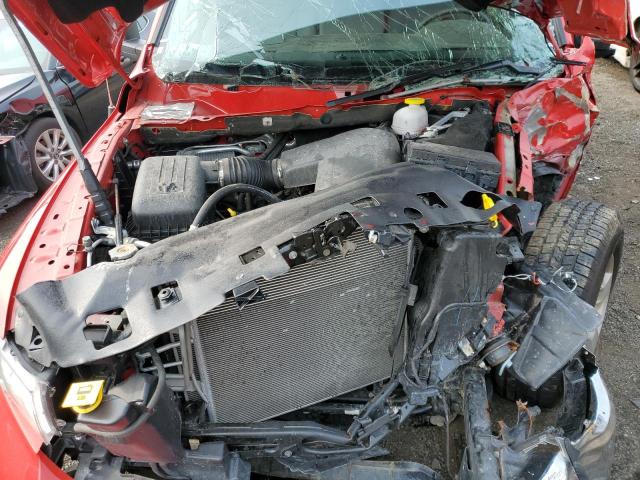 1C6RR6LG3NS185348 - 2022 RAM 1500 CLASS SLT წითელი ფოტო 11