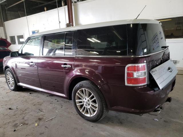 2FMHK6DTXBBD11453 - 2011 FORD FLEX LIMITED BURGUNDY photo 2