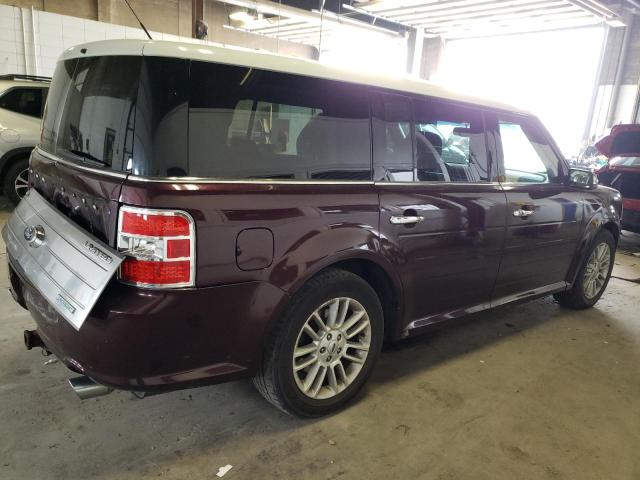 2FMHK6DTXBBD11453 - 2011 FORD FLEX LIMITED BURGUNDY photo 3