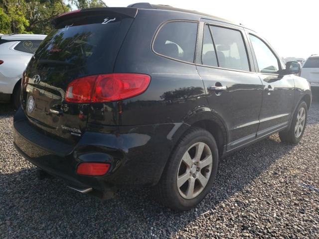 5NMSH13E99H241938 - 2009 HYUNDAI SANTA FE SE BLACK photo 3