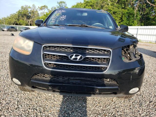 5NMSH13E99H241938 - 2009 HYUNDAI SANTA FE SE BLACK photo 5