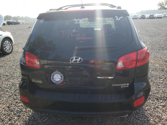 5NMSH13E99H241938 - 2009 HYUNDAI SANTA FE SE BLACK photo 6